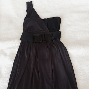 Forever 21 gray and black dress